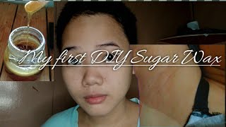 My First DIY SUGAR WAX | How to make Sugar Wax at home | EmJii's Adventure