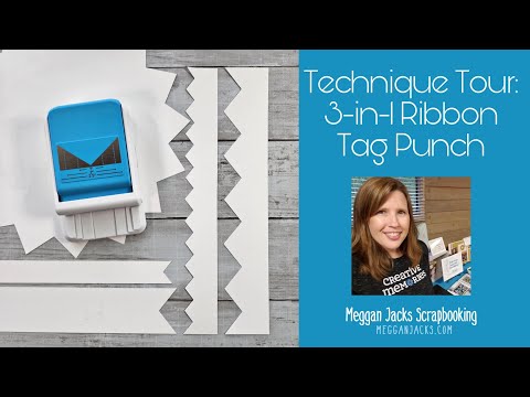 Tag Maker For Scrapbooking: 3-in-1 Bevel Tag Punch - Creative Memories