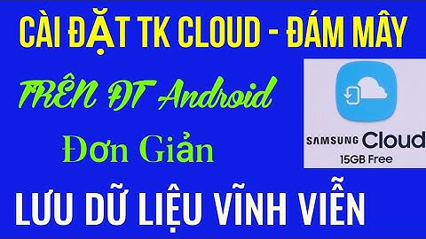 Ứng dụng đám mây cho Android