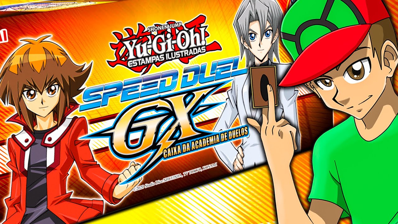 YU-GI-OH UNBOXING: Speed Duel GX 😲 CAIXA da Academia de DUELOS !!