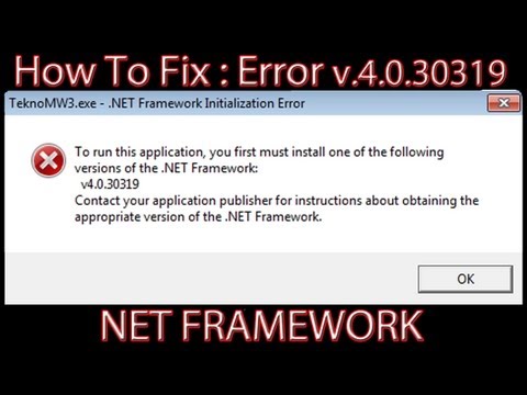 скачать net framework v.4.0.30319 Net framework 4. 0. 30319 для windows 7 и xp скачать бесплатно на.