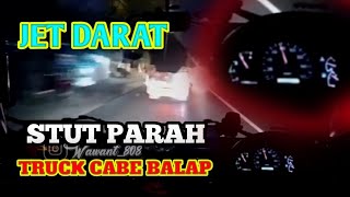 NGERI!!! TRUCK CABE ADU GENGSI STUT PARAH, JAM MEPET KEJAR KEJARAN!!!
