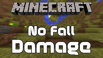 How to Take No Fall Damage in Minecraft