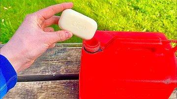 Just Mix Gasoline with Soap and you'll be amazed | practical invention