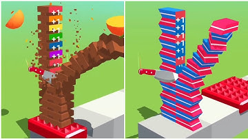 ✅ Slice It All! 🔪🍓🔪 Very Satisfying and Relaxing ASMR Slicing Game #3