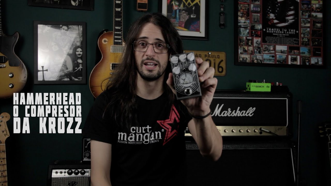 REVIEW Hammerhead O compressor da Krozz Devices Como usar um compressor na guitarra? YouTube