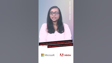 Adobe and Microsoft join hands to bring new generative AI capabilities #shortsvideo