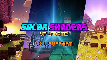 BEST SHADERS FOR MINECRAFT PE 1.21+ | SOLAR SHADER V7 FOR MINECRAFT PATCHED 1.21.111 | NO LAG 🔥🔥