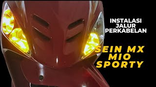 Project Restomod Mio Sporty #2 | Sein Mio MX Jalur Kabel Agar Lampu Senja Standby