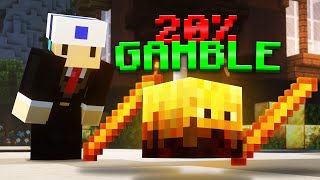 THE BIGGEST GAMBLE ON IRONMAN... (Hypixel Skyblock IRONMAN)