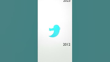 From The Bird To The X - Twitter Logo Evolution #design #logo #animation