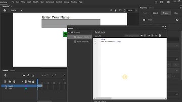 Dynamic text and printing page in Adobe animate