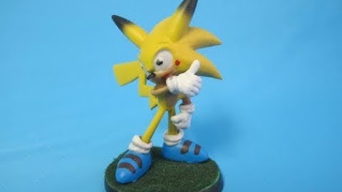 SparkMaker pt2. -  CWC Sonichu affordable SLA 3D printed model