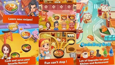 Ramen Master 180 Levels - Unity Source Code | Reskin Project | Hire Game Developers