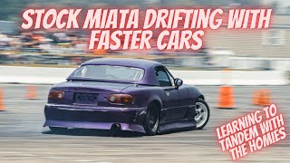 Stock Miata Drifting First Event At Local Track