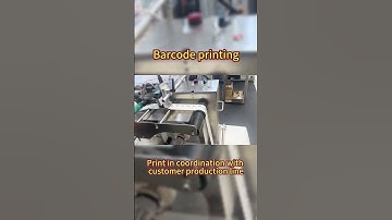 Online inkjet printer print QRcode #machine #printing #logo #date
