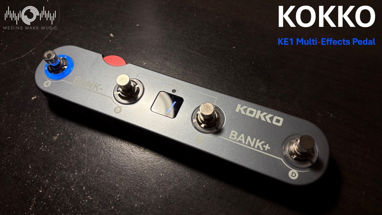 KOKKO KE1 ギターエフェクターペダル 本体 Kokko KE1 Multi-Effects Pedal Demo and Review - YouTube