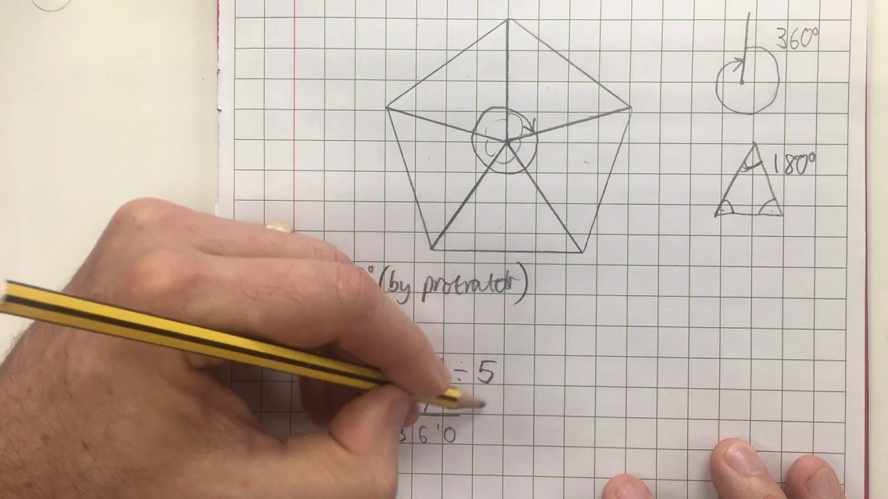 G5 7 Interior Angles In A Regular Pentagon 108 Degrees