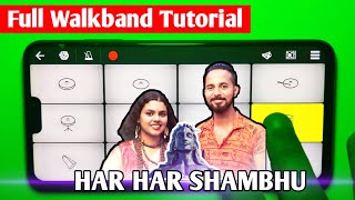 Full Tutorial - Har Har Sambhu On Walkband | How To Play Har Har Sambhu In Piano