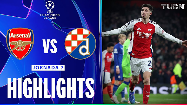 HIGHLIGHTS - Arsenal vs Dinamo Zagreb | UEFA Champions League 24/25 | TUDN