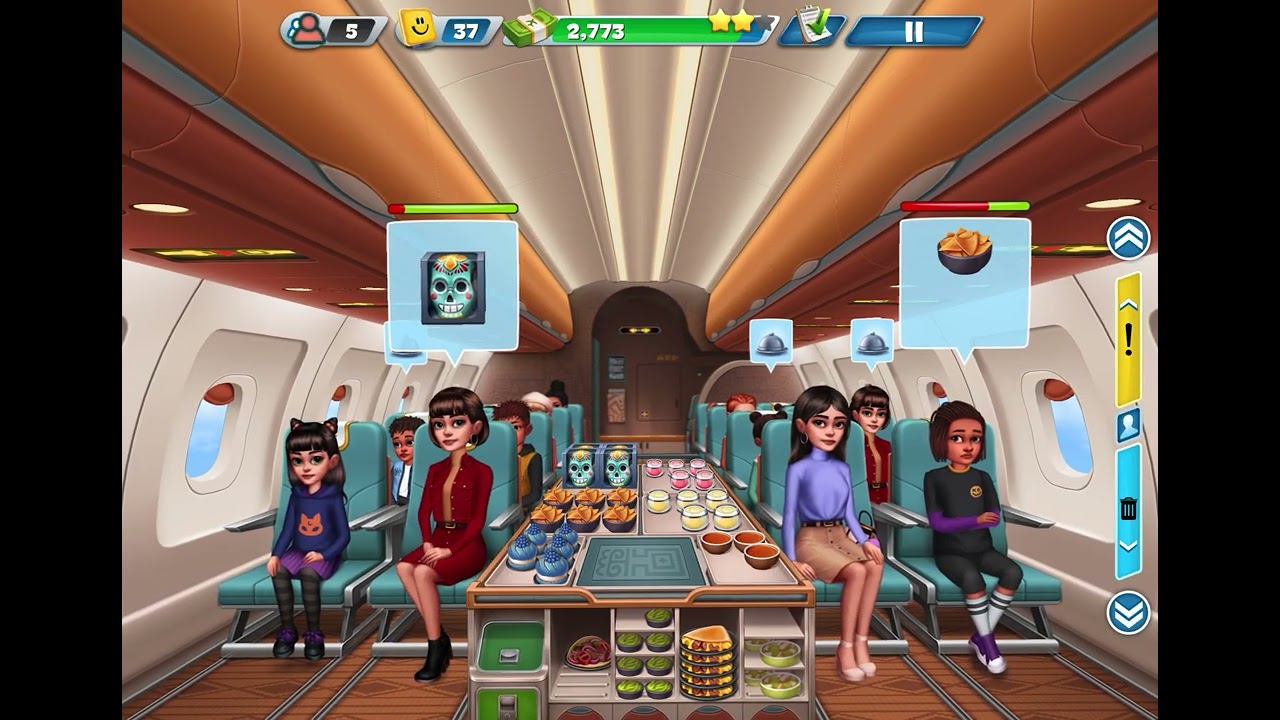 AIRPLANE CHEFS MEXICO CITY LEVELS 34&35⭐️⭐️⭐️