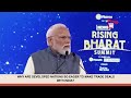 Modi Speech after come back to Bharat
