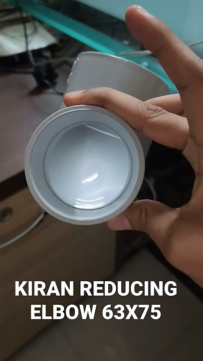 KIRAN REDUCING ELBOW 63X75 | KIRAN PIPE INDUSTRIES | ANJALI AGRO PLAST | 9422222400