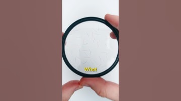 This Lens Filter has Sprinkles on it ...