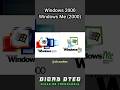 WINDOWS 2000 / WINDOWS ME (2000) - QUAIS SÃO TODAS AS VERSÕES DO WINDOWS? PARTE 5