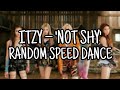 ITZY (있지) – 'Not Shy' Random Speed Dance [Roller Coaster Dance]