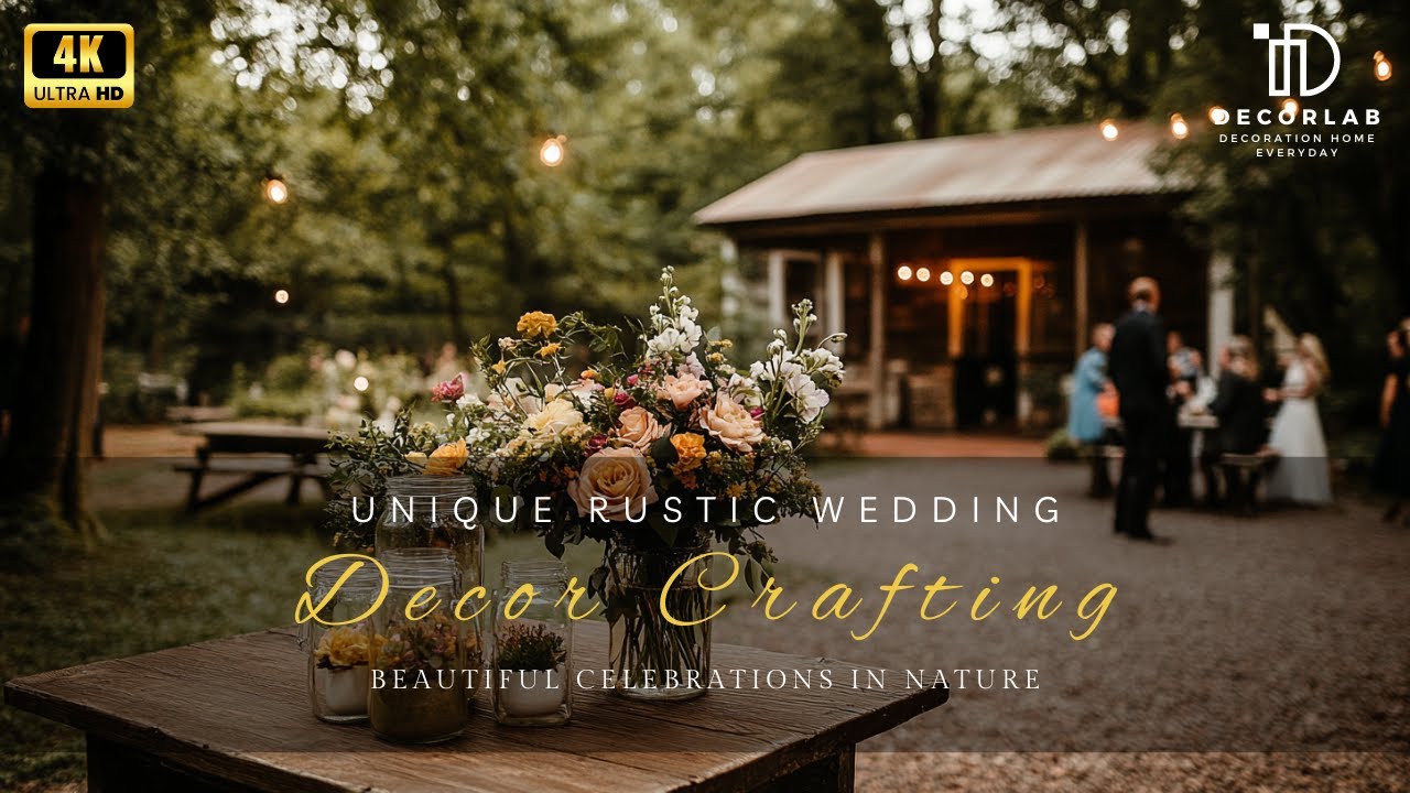 Unique Rustic Wedding Decor: Crafting Beautiful Celebrations in Nature