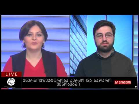 ლევან ფავლენიშვილი - ენერგოეფექტურობა