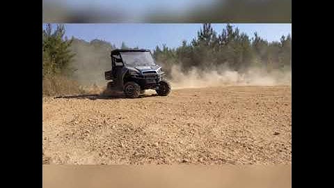 Donuts in a Polaris ranger