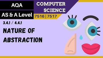 49. AQA A Level (7516-7517) SLR6 - 4.4.1 Nature of abstraction