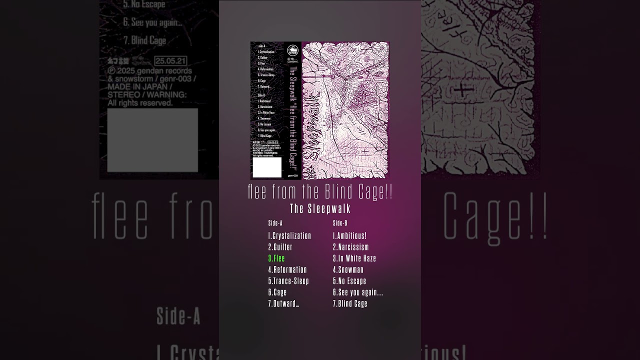 The Sleepwalk - flee from the Blind Cage!! ( Ca