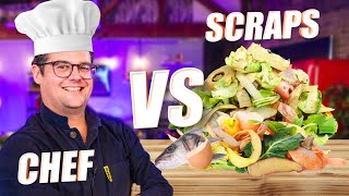 Can a Chef Make Amazing Dishes from Scraps? | Food Scrap Challenge 2 | Sorted Food