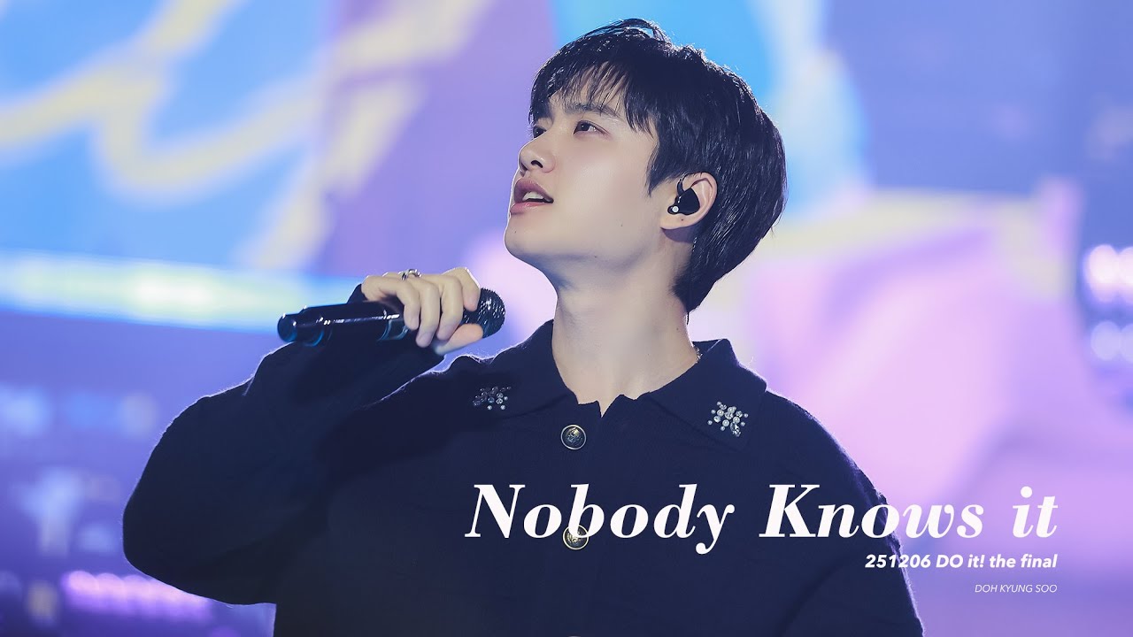 [4K] DO it the fianl D-1 Nobody Knows it - 도경수 Doh Kyung Soo