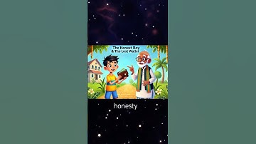The Honest Boy & The Lost Wallet | Moral Story for Kids | Learn Honesty & Kindness #learningkids