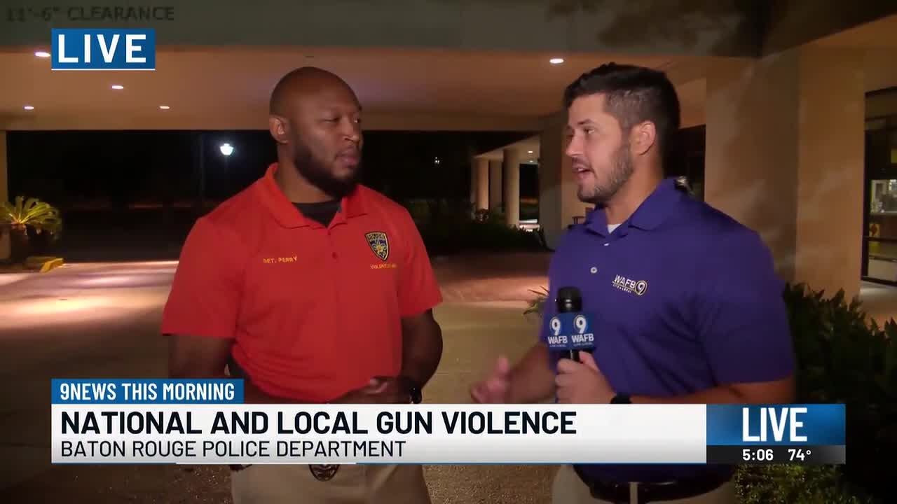 Officials discuss national and local gun violence - YouTube