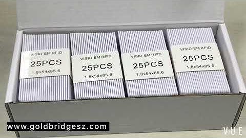 ACM-EMI-C 125KHZ EM TK4100 RFID Proximity smart ID Thick Card , 1.8mm thickness