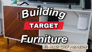 Building Target Furniture | It took me TWO WEEKS | Public Goods Haul | Budget Lifestyle