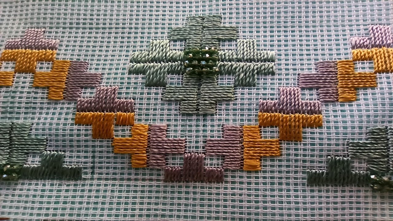 الطرز على الكانفا أجمل طرز يمكن أن تعرفوه إكتشفوه بطريقة جد سهلة روعة 😍