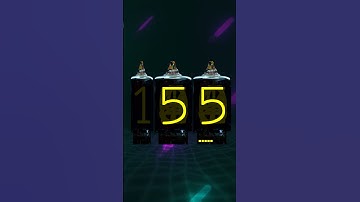 BCG 100 Seconds Countdown (Nixie Tube with 1/10 Sec) Remix TPIR Tick Tock #Shorts #Countdown