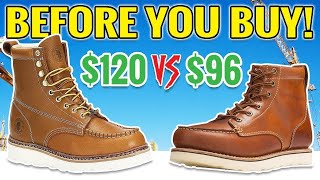 Best Budget Moc Toe Work Boot - Golden Fox vs ROCKROOSTER