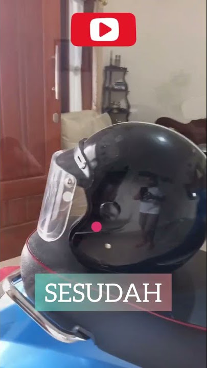 cara modif helm honda jadi helm bogo klasik  @praktekringan