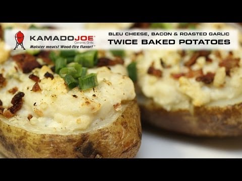 Kamado Joe - Twice Baked Potatoes