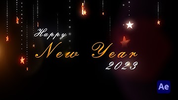 After Effects Tutorial - New Year Greeting Animation - Title