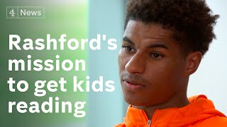 Marcus Rashford interview: ‘I want to give the next generation the opportunity to read’