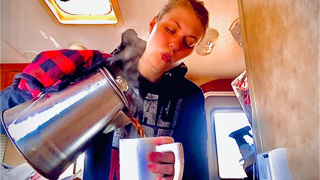 How to Make Campfire Coffee in a Percolator - Adventures of Mel