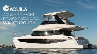 Full InDepth Tour | Aquila 42 Yacht Power Catamaran | Ahead of the Competition